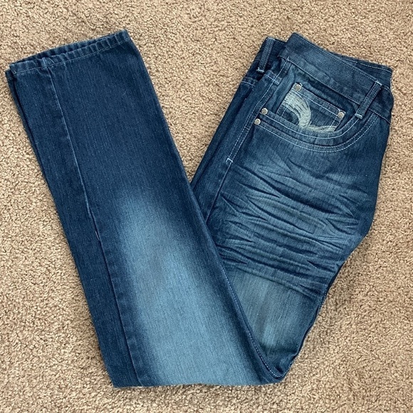 Marco Burgy high rise jeans, Panama brand. Size Tall 34 see measurements - Picture 2 of 6